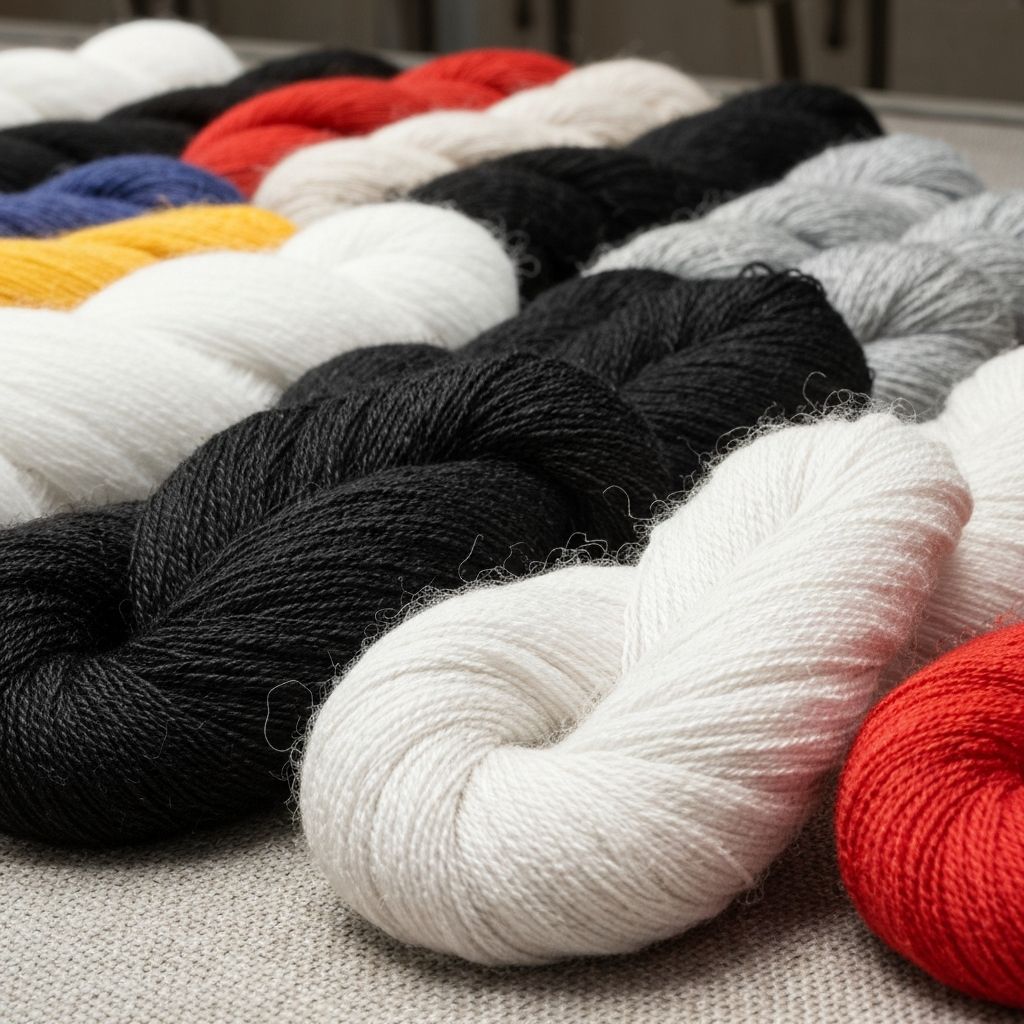Premium synthetic fiber materials for sock manufacturing