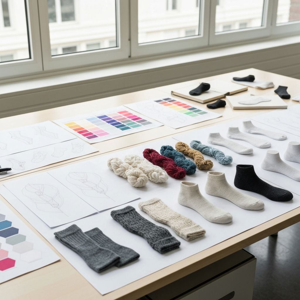 Sock Product Development: Complete Guide from Concept to Production - Production guide for wholesale sock manufacturing